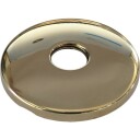 Gjengerosett 1/2" x Ø80 x 10 mm, polert messing