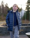 Kattnakken   Regnboblejakke Dis Jr Marine   134 140