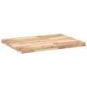  Bordplate ubehandlet 80x60x4 cm heltre akasie