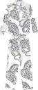 Desmond and Dempsey Jag Long Pyjama Set   CREAM   S