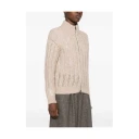 Peserico Dame Strikkevarer Beige M,