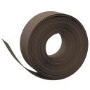 vidaXL Hagegaffler 25 m 20 cm PE Brun
