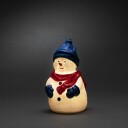 Konstsmide Snowman Figur Blå Rød Hvit Plast Universell IP44 4 lamper