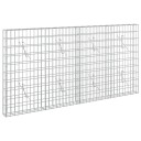 vidaXL Gabion med 5 mm Tråd og 5x10 cm Maske 200x10x100 cm