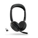 Jabra Evolve2 65 Flex Hodesett Usb-a Optimert For Uc Stereo Svart
