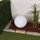 Lindby Dekorativ LED-solarlampe Lago i kuleform