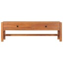 vidaXL TV-benk 140x40x45 cm resirkulert teak