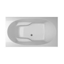 Westerbergs Boblebad Norden 160 Comfort Superior Soft Akryl Hvit