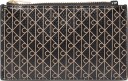 Calvin Klein Emblem Aop Top Zip Cardcase Black ONE SIZE