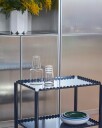 HAY Arcs Trolley Low Steel blue