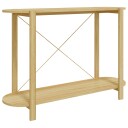 vidaXL Konsollbord 110x38x75 cm konstruert tre