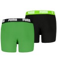 Puma Boxershorts   Everyday   2 pack   Grønn/Svart   Puma   158/164   Boxershorts   158 164