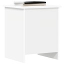 vidaXL Oppbevaringskiste Hvit 40 x 40 x 50 cm Konstruert tre