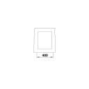 Blanco Subline 320-F kjøkkenvask 34,7x42,7 cm antrasitt