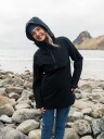 Twentyfour Aurora Skallanorakk Sort 40