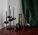 Iittala  Nappula kandelaber lysestake 25x26 cm grå