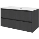 Sanibell Proline møbelpakke 101x46 cm sort eik
