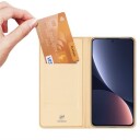 Dux Ducis Skin Pro Case Xiaomi 13 Flip Cover Card Wallet Stand Gold