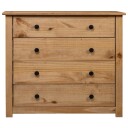 vidaXL Sideskap 80x40x73 cm furu Panama Range
