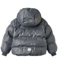 Wheat Polstret Jakke - Puffer - Shoore - Reflekterende jacquard - Wheat - 5 år (110) - Dunjakke Grå Svart