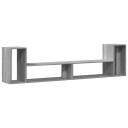  TV-benker 2 stk grå sonoma 100x30x50 cm konstruert tre 8721012497009
