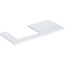 Geberit One benkeplate 104,2x47,3 cm høyglans hvit