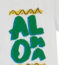 Stella McCartney Kids T skjorte   Hvit/Grønn m. Trykk   Stella McCartney Kids   8 år 128   T skjorte