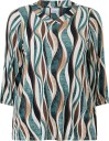 Zhenzi   Genser Zh Sylva 1511 Blouse 3/4   Blå