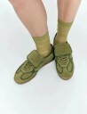 ALOHAS Tb.490 Club Leather Sneakers   Khaki green   36