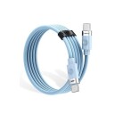 ORICO CDX USB C USB C 60W kabel 1m blå CDX 60CC BL BP
