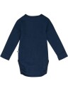 Hummel Mini Wool Rib Body Long Sleeve Blå 74