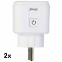 Alecto Smart Wi Fi plugg 16A med energimåler 2 pk