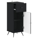 vidaXL Baderom Oppbevaringsskap BREDA Svart 30 x 31 x 80 cm