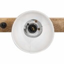  Vegglampe 25 W denimblå 90x25 cm E27