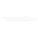  Manuell Uttrekkbar Markise Hvit 600x300 cm  Markise Erstatningsstoff for 6x3 m Ramme Hvit