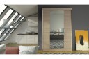 Liverpool Garderobe med Speil 120x200 cm - Beige