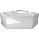 Westerbergs Badekar Motion 140C Hjørne Akryl Hvit 1400x1400mm
