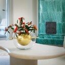 Klong Alba rund vase Messing