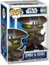 Funko POP! Star Wars: Mandalorian & Grogu Buddies Embo & Keibu Samlefigur