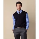 Brooks Brothers Herre Strikkevarer Blå 2XL,
