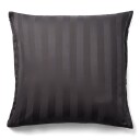Nordstrand Home Bambus putetrekk 100% naturlig bambus 60x63 cm Grått jacquardvevd putevar med striper