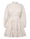 by Ti Mo Seersucker Mini Dress   Beige   S