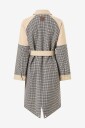 MOS MOSH   Kåpe mmAline Check   Beige