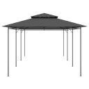 vidaXL Paviljong 600x298x270 cm antrasitt