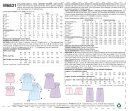 Mccalls Mccall'S 6831 Nattøy Til Barn Chj 7 8 10 12 14