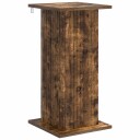 vidaXL Planteholder Røkt Eik 30,5 x 30 x 60,5 cm Konstruert tre