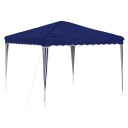 vidaXL Pop-up Festtelt 288 x 288 x 245 cm Blå Oxford Stoff