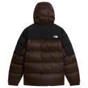 The North Face M Diablo Down 2.0 Hoodie Dark Chestnut Black Hea