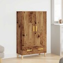  Highboard gammelt tre 70x31x115 cm konstruert tre 8721158556332