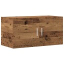  Veggskap gammelt tre 80x39x40 cm konstruert tre 8721158435538